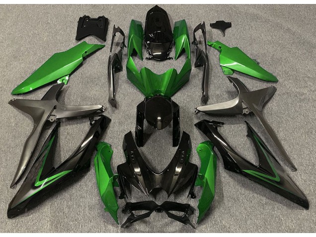 Verde Lucido & Verde R 08-10 GSXR 600-750 Carene Moto