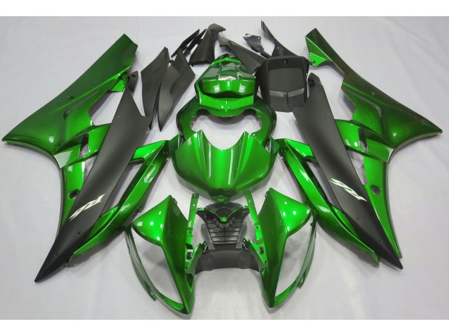 Verde Metallizzato & Nero 06-07 R6 Carene Moto