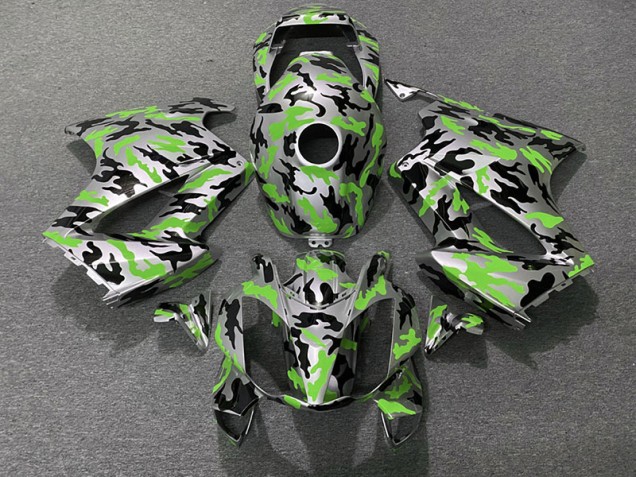 Verde Mimetico 02-12 VFR800 Carene Moto