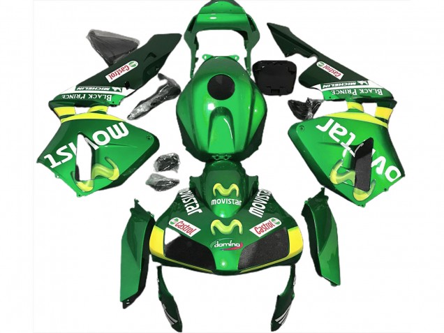 Verde Movistar 03-04 CBR600RR Carene Moto