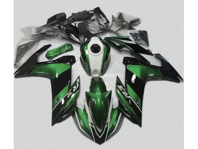Verde & Nero Lucido 15-18 R3 Carene Moto