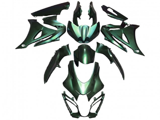 Verde Opaco 17-23 GSXR 1000 Carene Moto
