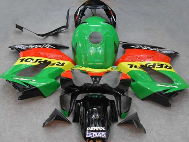 Verde Repsol 02-12 VFR800 Carene Moto