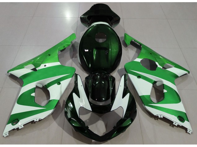 Verde Scuro 00-02 GSXR 1000 Carene Moto