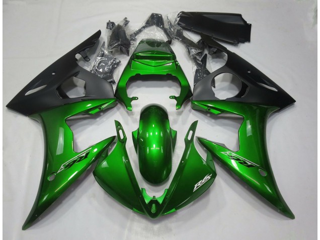 Verde Scuro Lucido 05 R6 Carene Moto