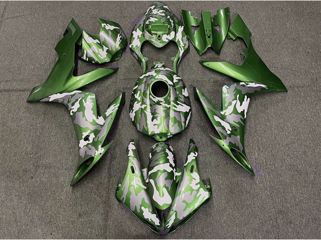 Verde Scuro Mimetico 04-06 R1 Carene Moto