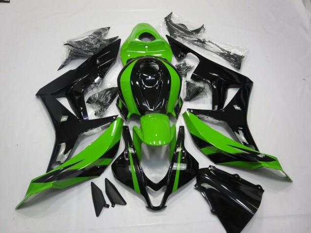Verde Vibrante & Nero 07-08 CBR600RR Carene Moto