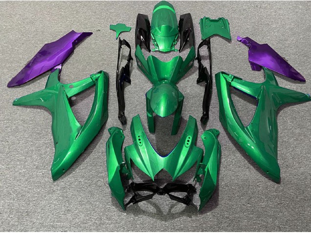 Verde & Viola 08-10 GSXR 600-750 Carene Moto