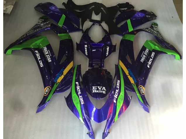 Verde Viola & Lucido 16-19 ZX10R Carene Moto