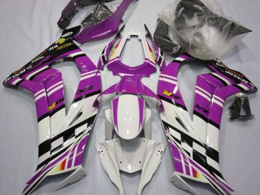 Acquista Viola In Bianco & Nero 11-15 ZX10R Carene Moto