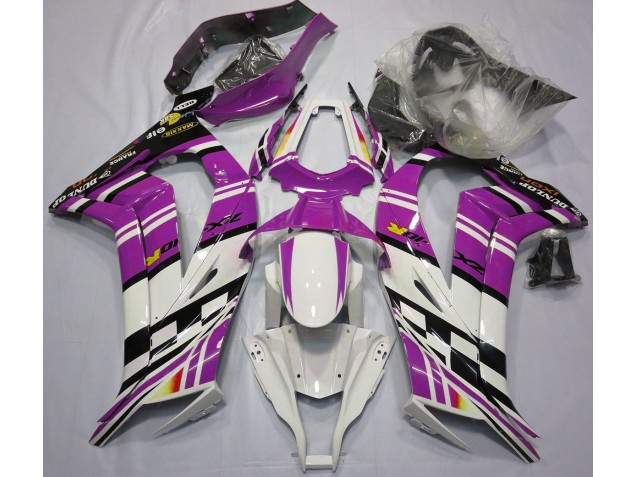 Viola In Bianco & Nero 11-15 ZX10R Carene Moto
