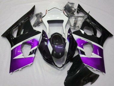 Acquista Viola Lucido & Bianco 03-04 GSXR 1000 Carene Moto