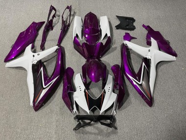 Acquista Viola Lucido & Bianco 08-10 GSXR 600-750 Carene Moto