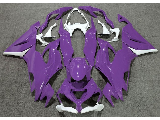 Viola Lucido & Bianco 19-23 ZX6R Carene Moto