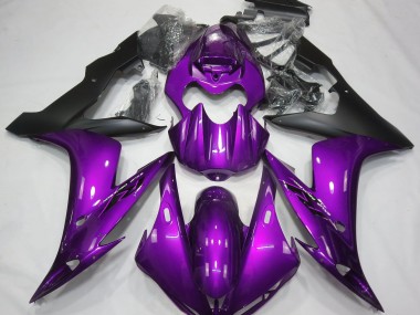 Acquista Viola Lucido & Nero 04-06 R1 Carene Moto