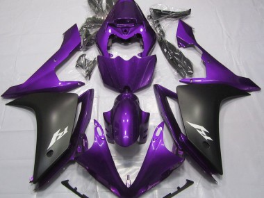Acquista Viola Lucido & Nero 07-08 R1 Carene Moto