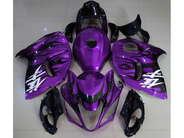 Viola Lucido & Nero 08-20 GSXR 1300 Carene Moto