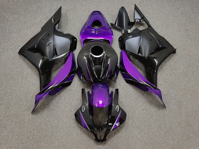 Viola Lucido & Nero 09-12 CBR600RR Carene Moto