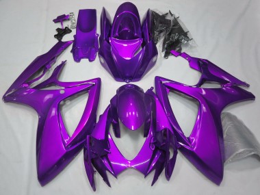 Acquista Viola Lucido Tinta Unita 06-07 GSXR 600-750 Carene Moto