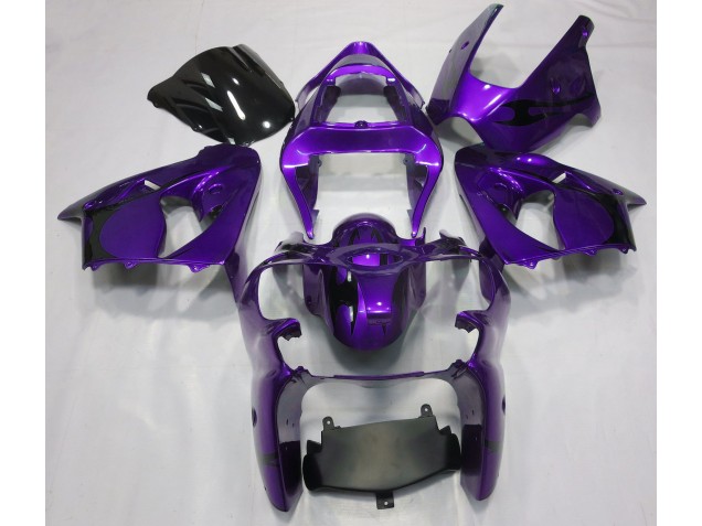 Viola Metallizzato 00-02 ZX6R Carene Moto