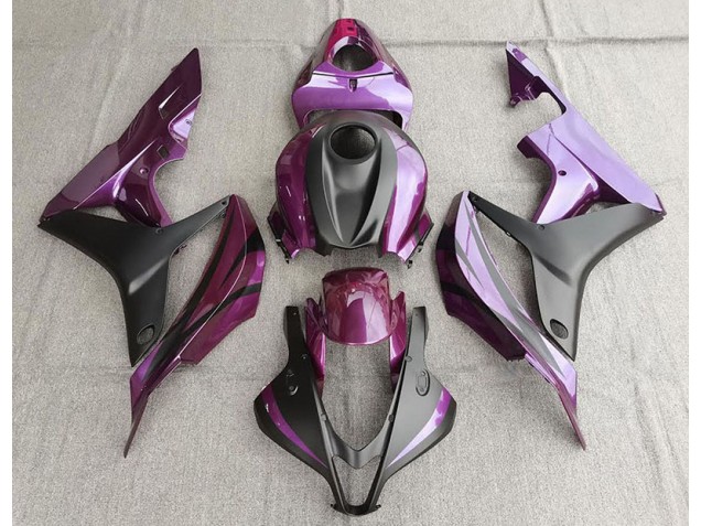 Viola & Nero Opaco 07-08 CBR600RR Carene Moto