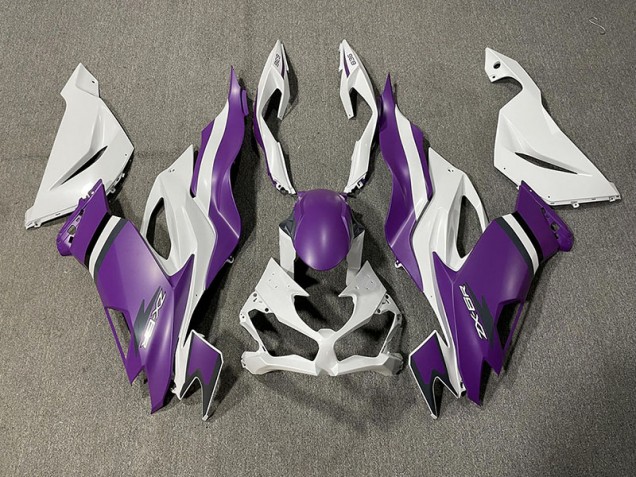 Viola Opaco & Bianco 19-23 ZX6R Carene Moto