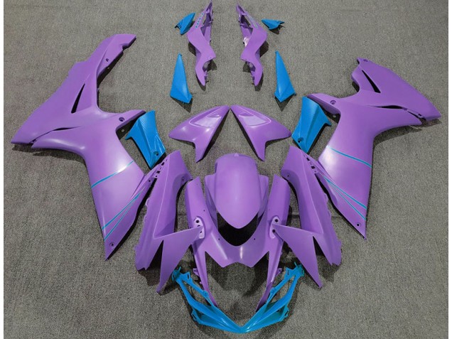 Viola Opaco & Blu 11-24 GSXR 600-750 Carene Moto
