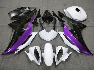 Acquista Viola Personalizzato In Bianco & Nero 08-16 R6 Carene Moto