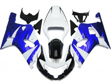 Acquista Vivace Stile Blu & Bianco OEM 01-03 GSXR 600-750 Carene Moto