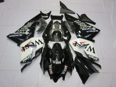 Acquista West Bianco Nero 04-05 ZX10R Carene Moto